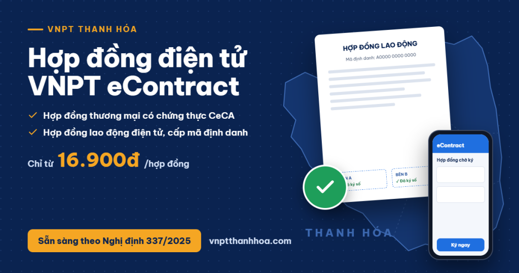 hợp đồng điện tử VNPT eContract