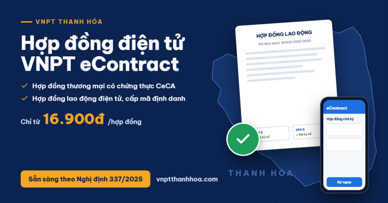 hợp đồng điện tử VNPT eContract